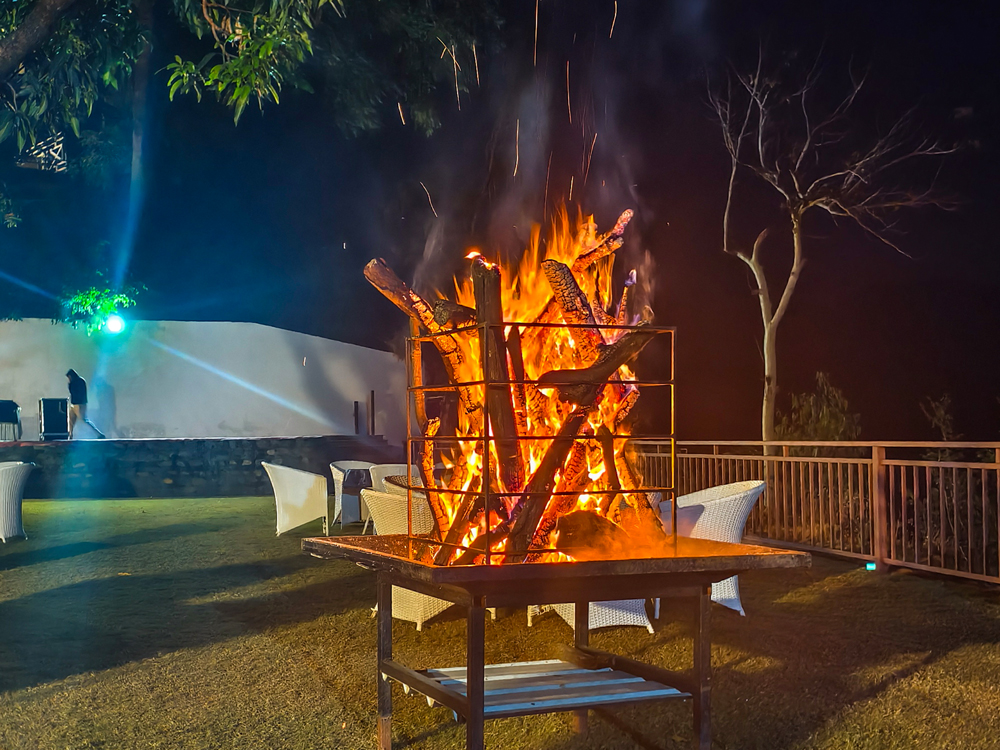 Riverside Bonfire